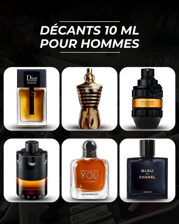 Décants 10 ml - Hommes