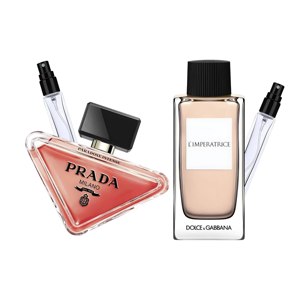 Duo Belle Énergie – Pack 2 × 10 ml (Prada Paradoxe Intense + L’Imperatrice)