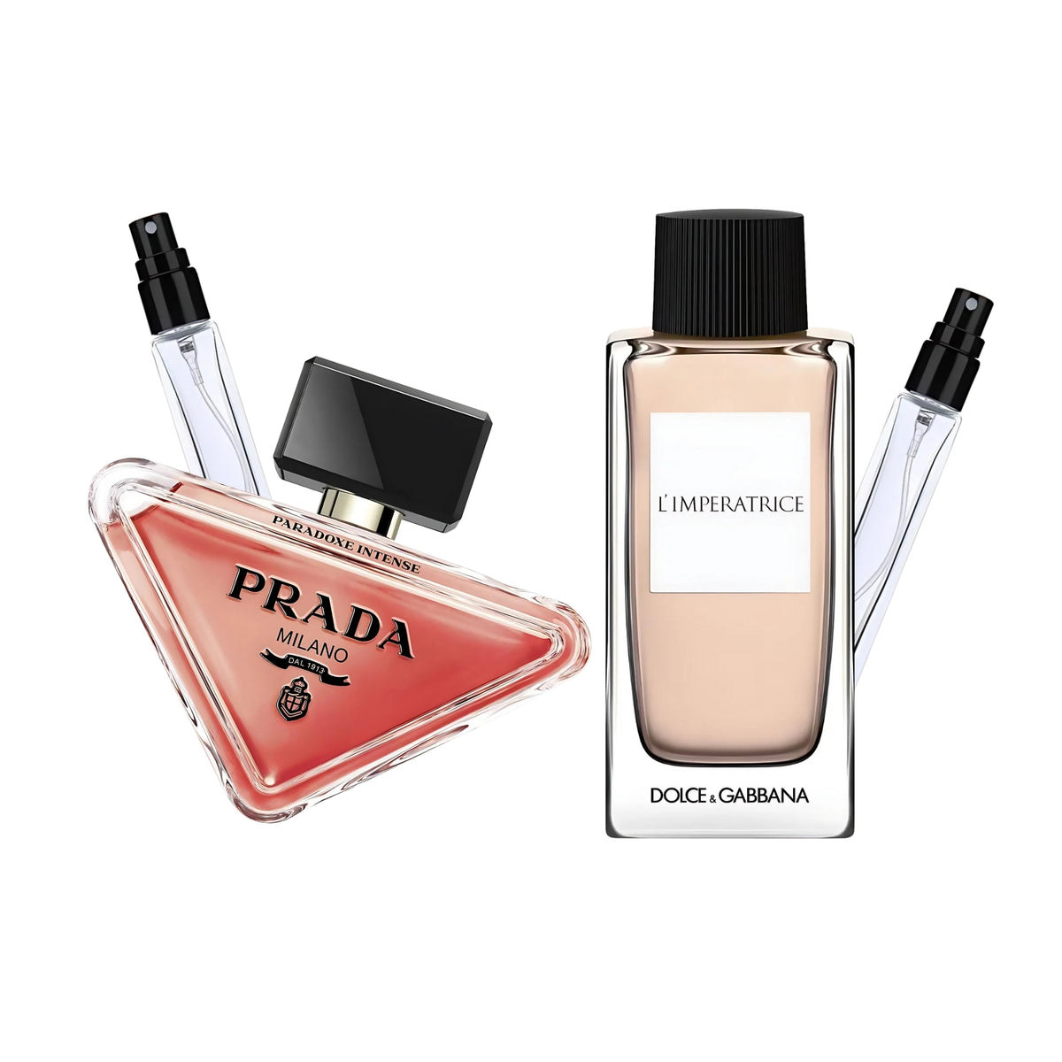 Duo Belle Énergie – Pack 2 × 10 ml (Prada Paradoxe Intense + L’Imperatrice)