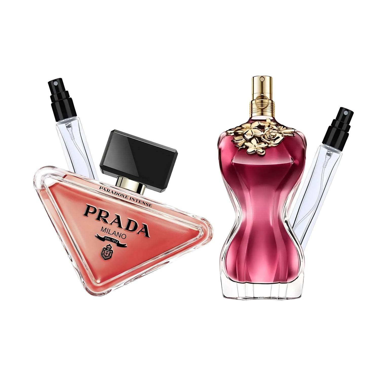 Duo Élixir de Charme – Pack 2 × 10 ml (Prada Paradoxe Intense + La Belle)