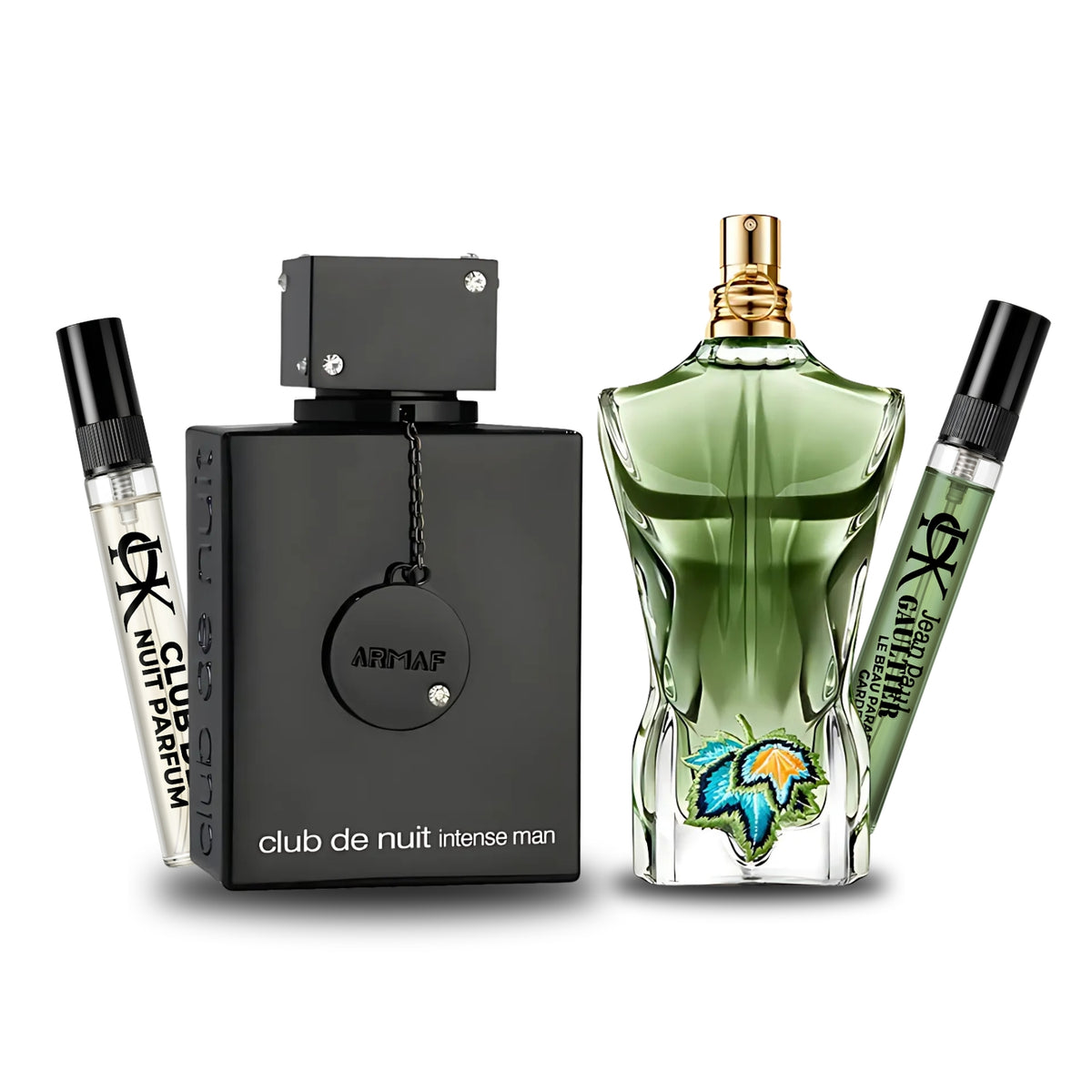 Pack 2 × 10 ml (Club de Nuit Extrait de Parfum + Le Beau Paradise Garden)