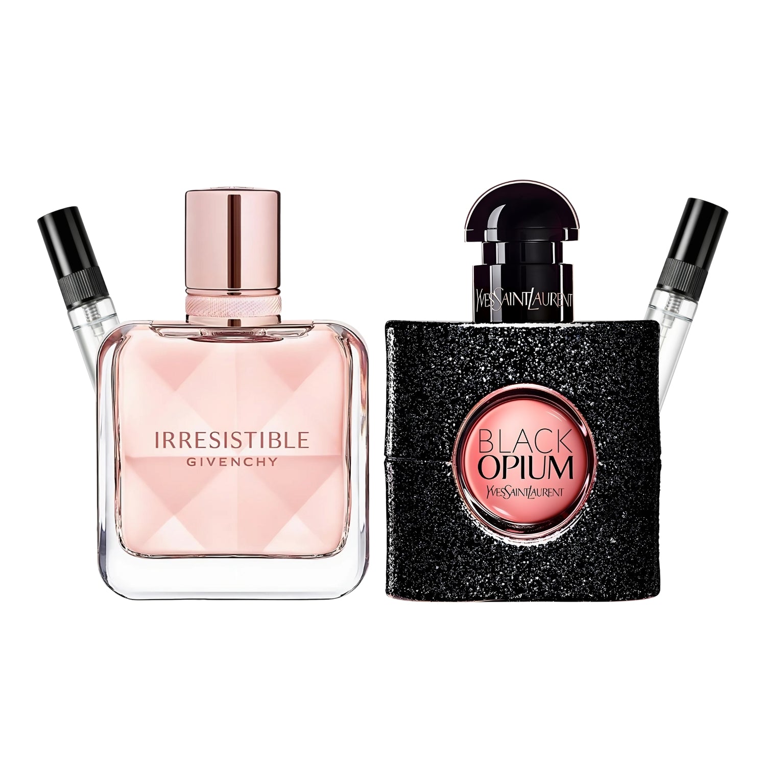 Pack 2 × 10 ml (Irresistible + Black Opium)