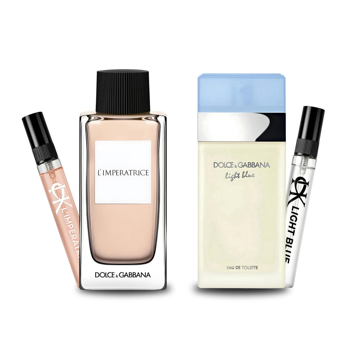 Pack 2 × 10 ml (L'Impératrice + Light Blue Eau de Toilette)