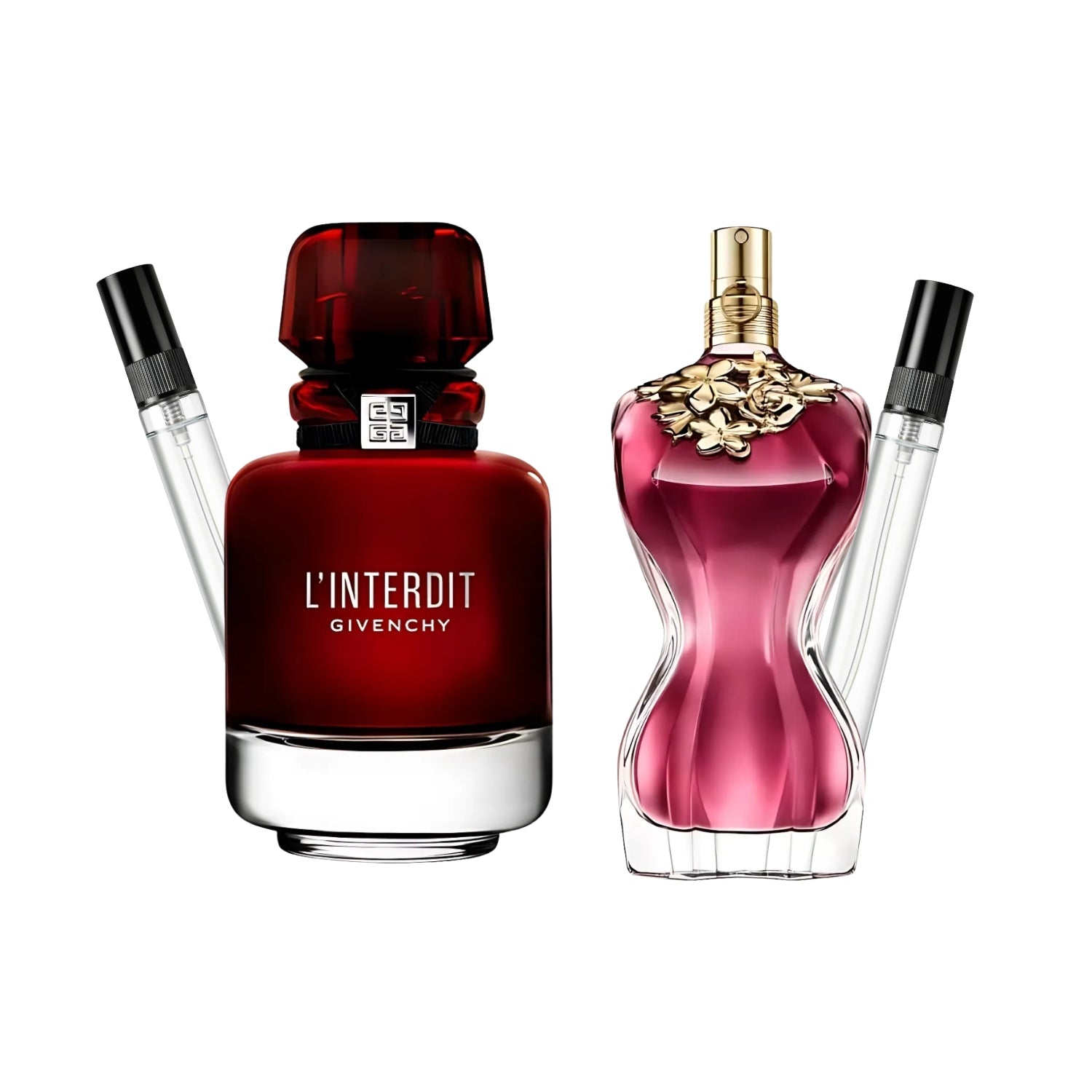 Pack 2 × 10 ml (L’Interdit Rouge + La Belle)