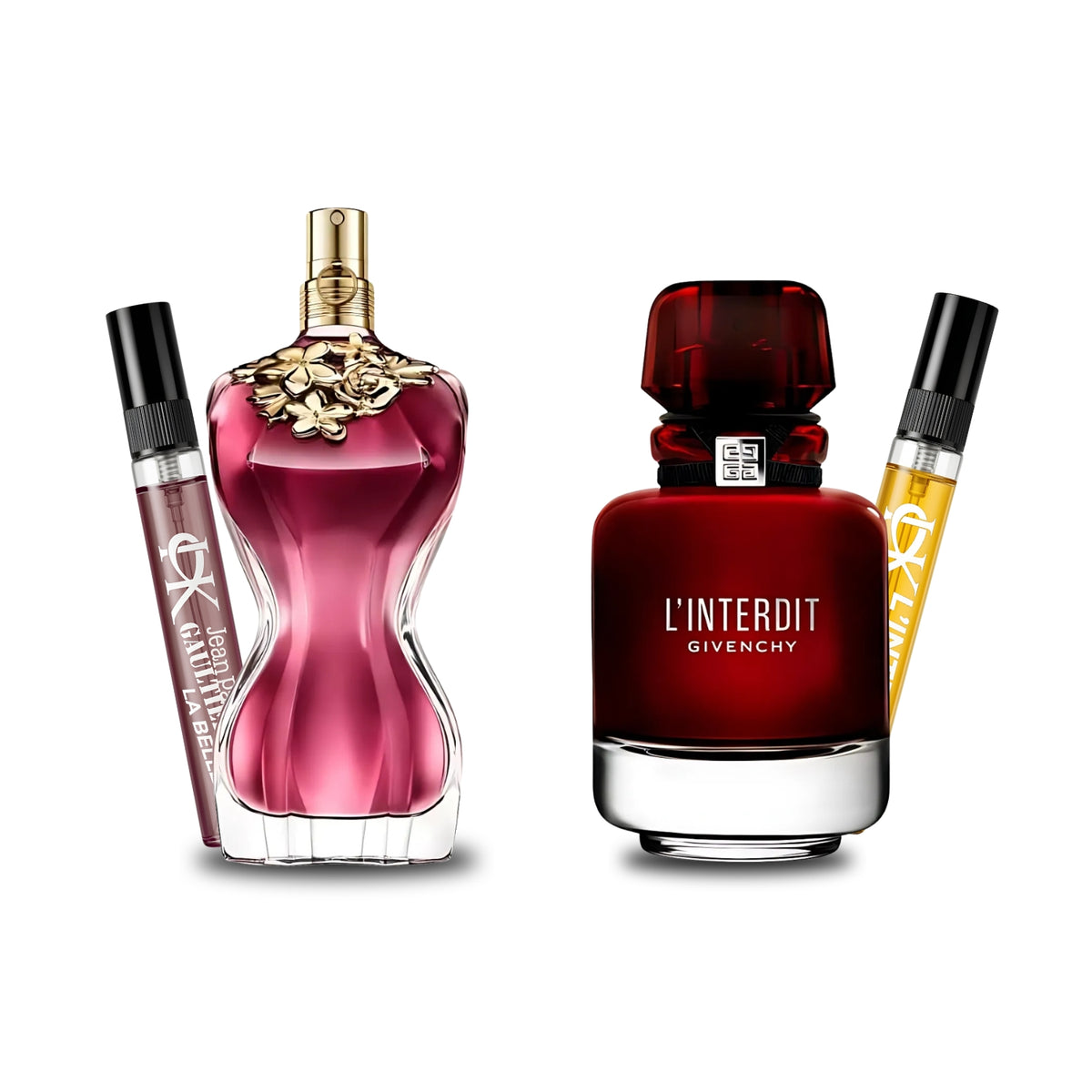 Pack 2 × 10 ml (La Belle + L'Interdit Rouge)