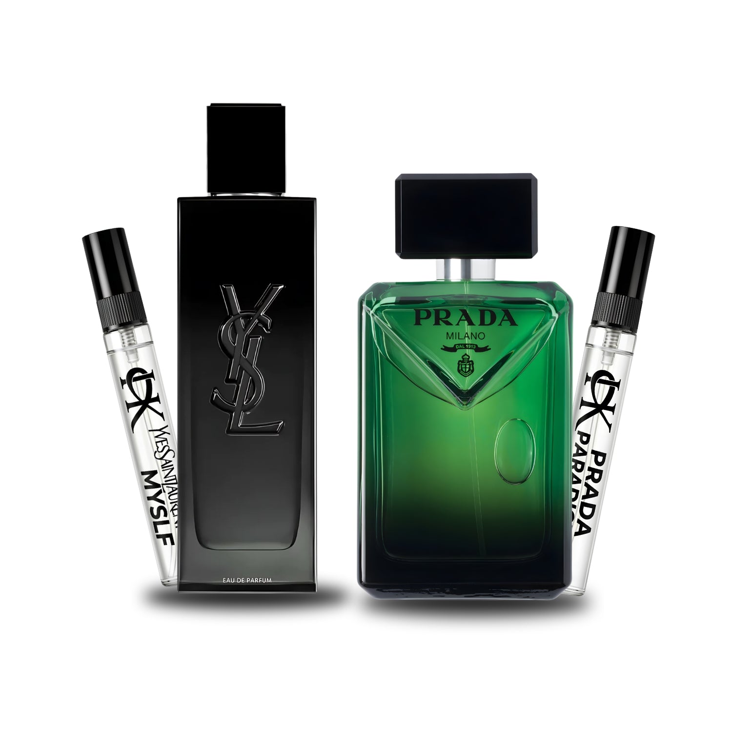 Pack 2 × 10 ml (MYSLF Eau de Parfum + Paradigme Eau de Parfum)