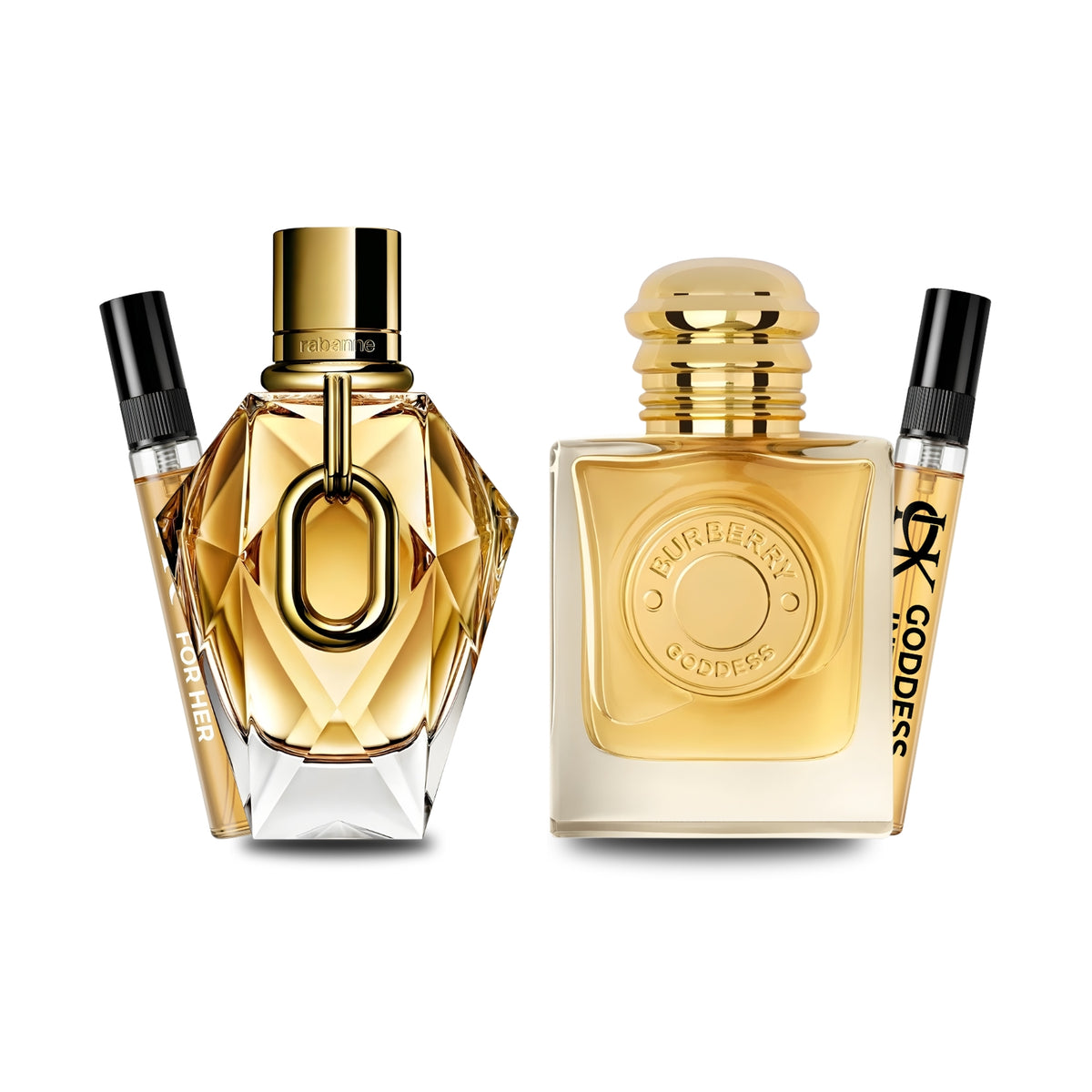 Pack 2 × 10 ml (Million Gold For Her + Goddess Intense)