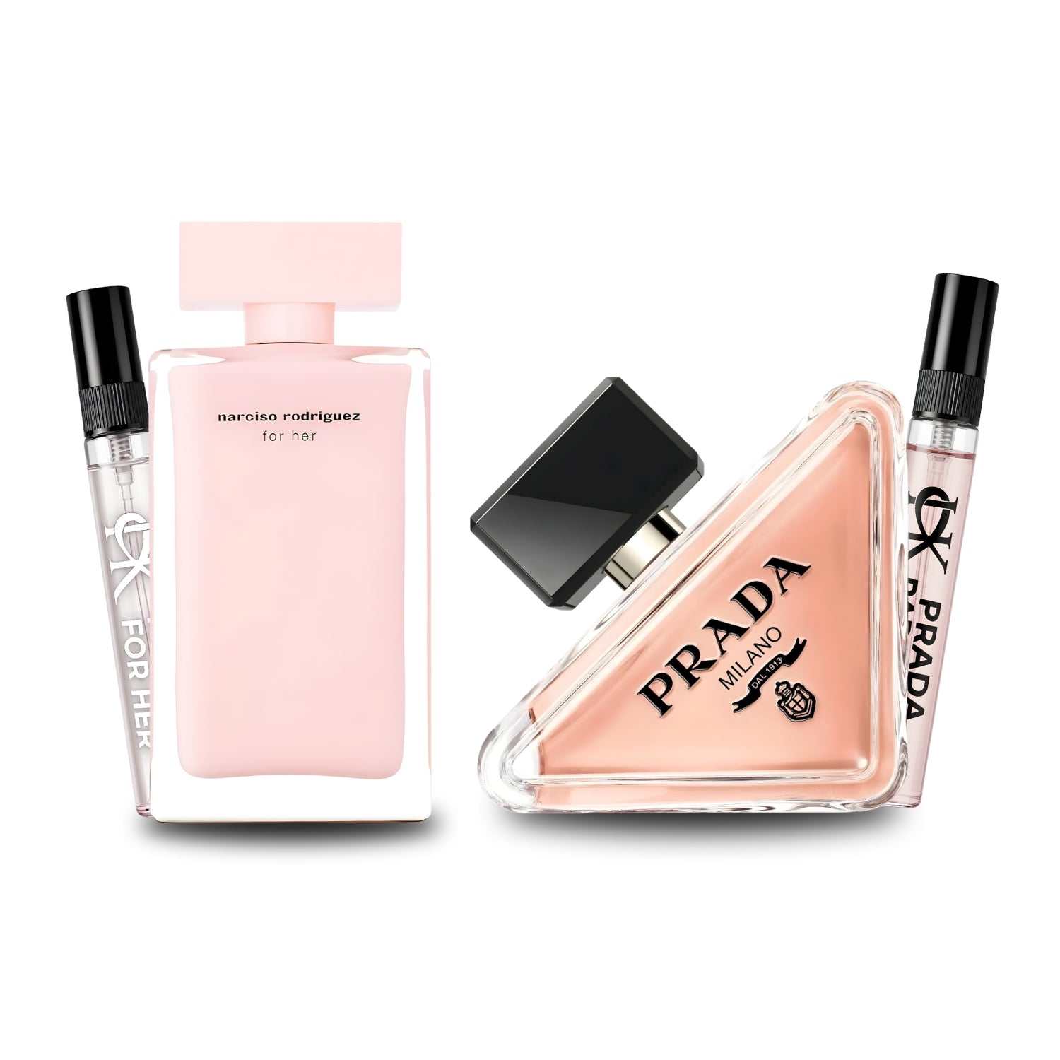 Pack 2 × 10 ml (Narciso Rodriguez For Her + Paradoxe Eau de Parfum)
