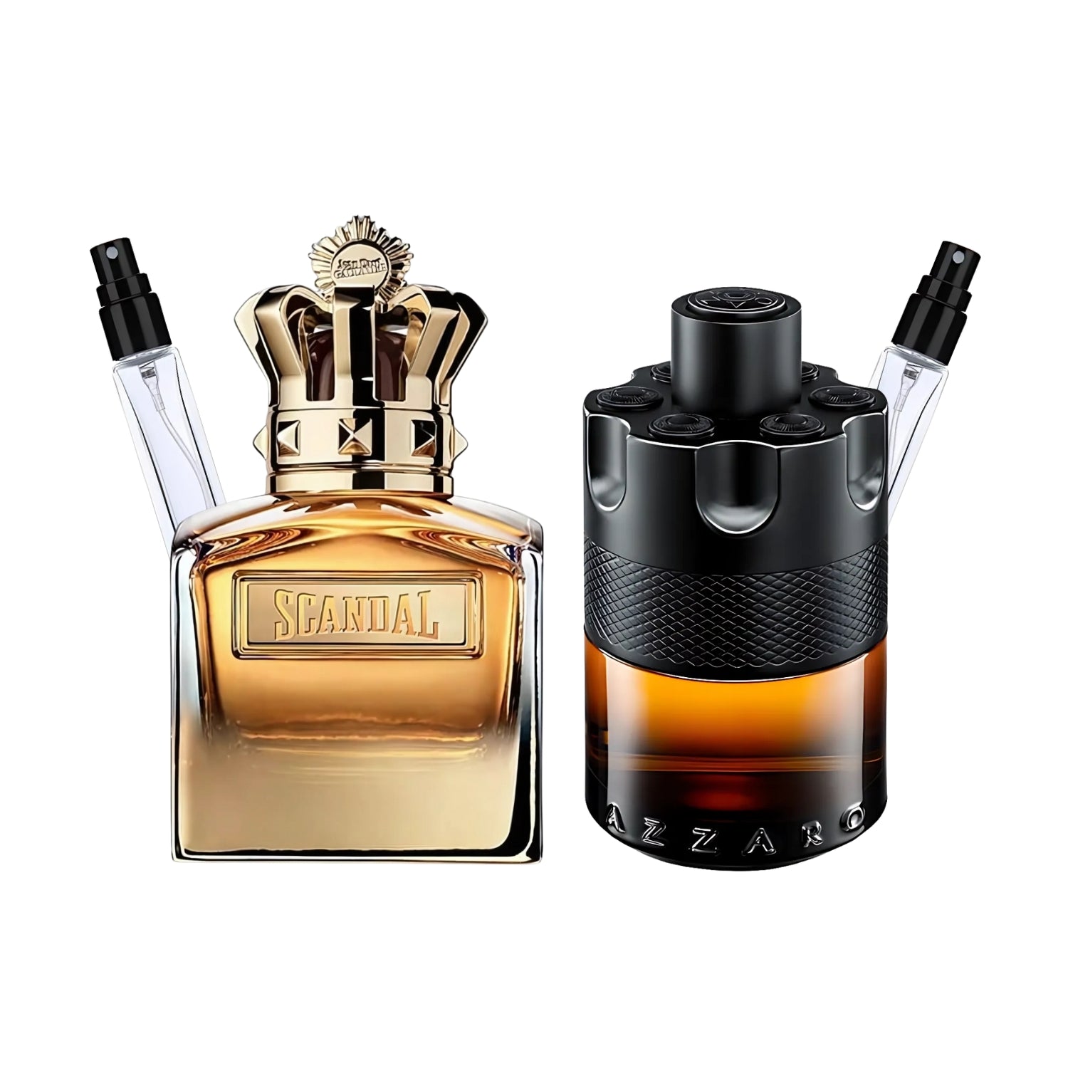 Pack 2 × 10 ml (Scandal Absolu + Azzaro The Most Wanted Parfum)