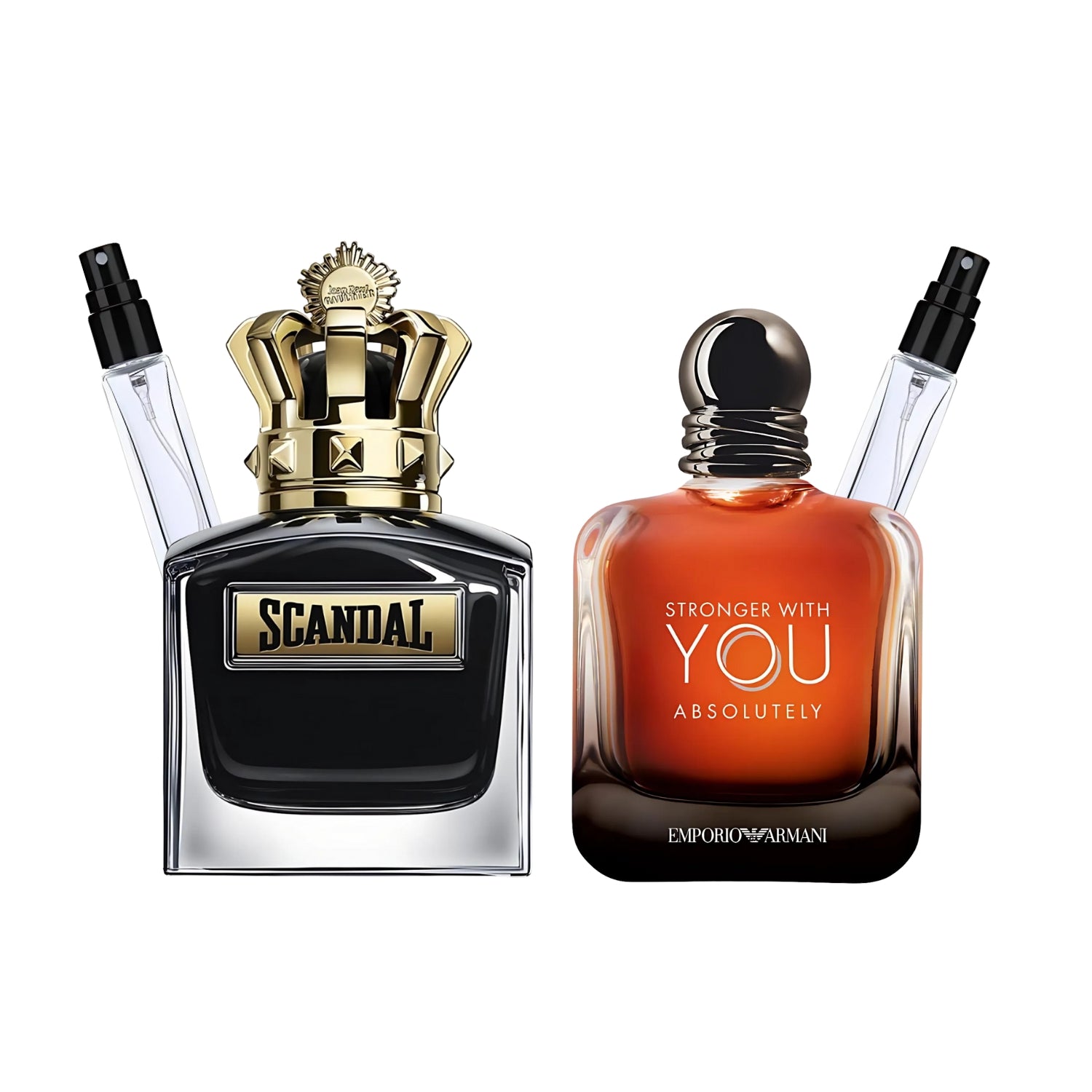 Pack 2 × 10 ml (Scandal Le Parfum + Stronger With You Absolutely)