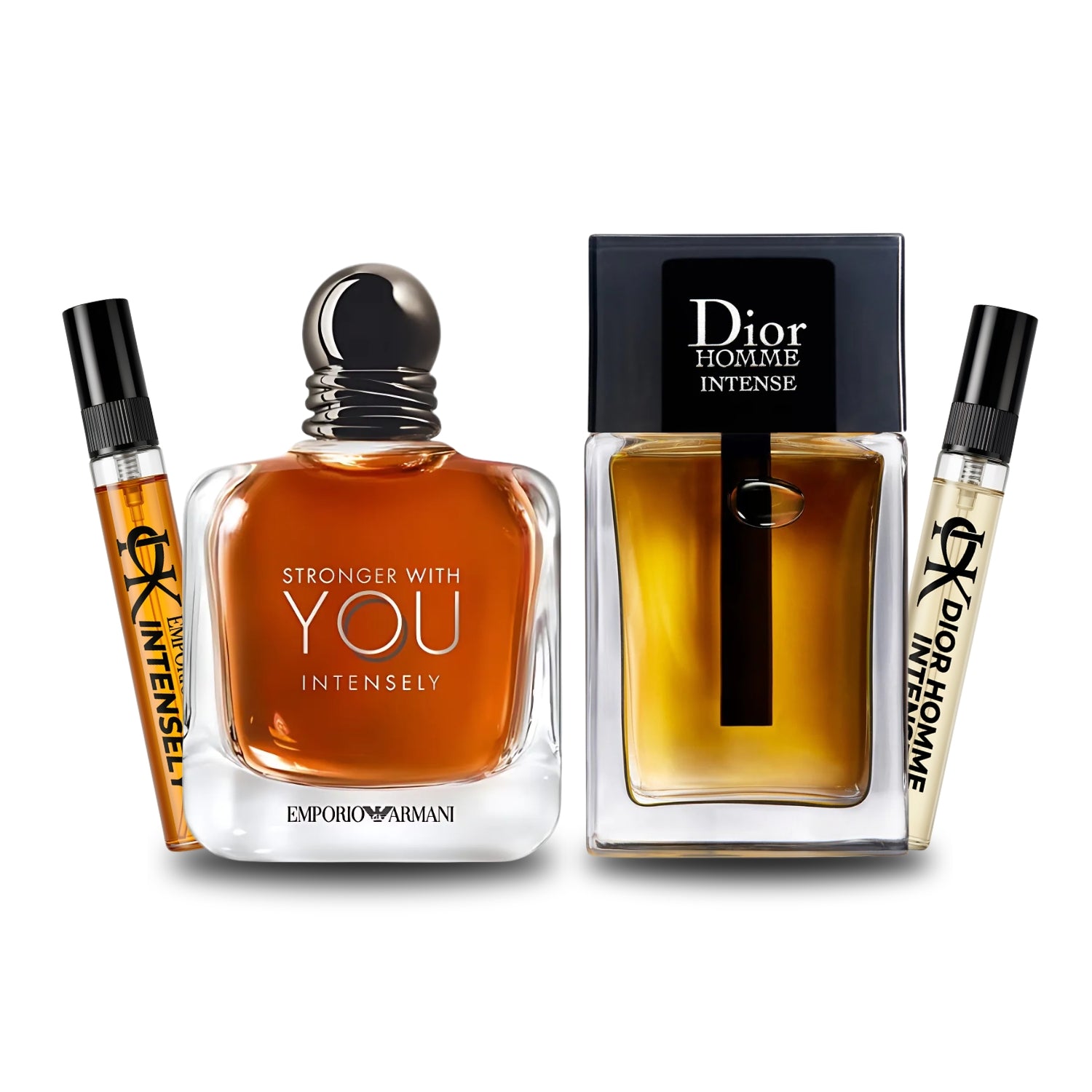Pack 2 × 10 ml (Stronger With You Intensely + Dior Homme Intense)