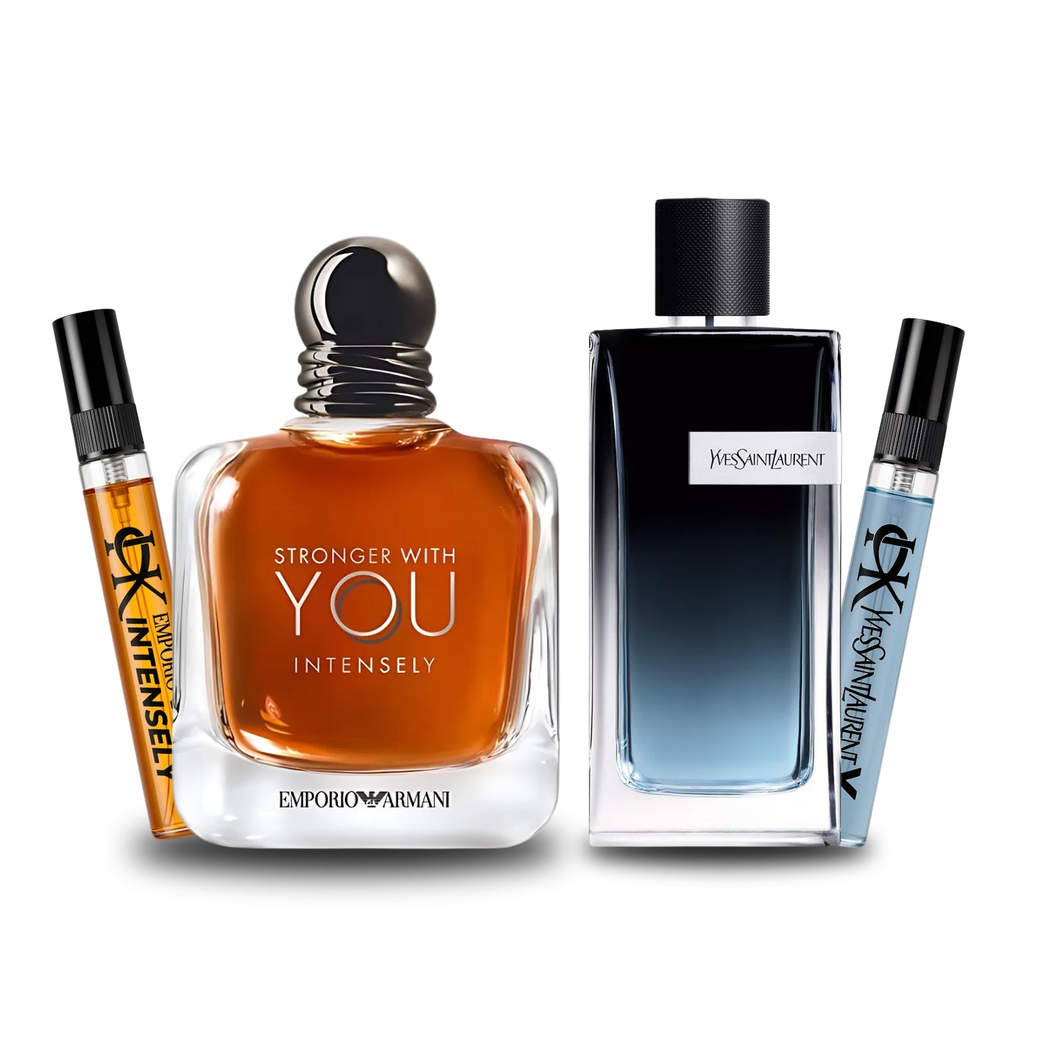 Pack 2 × 10 ml (Stronger With You Intensely + Y Eau de Parfum)