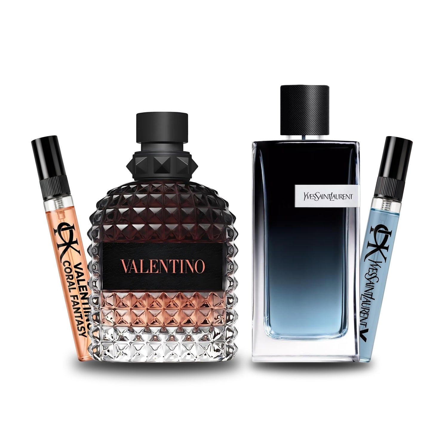 Pack 2 × 10 ml (Valentino Uomo Born in Roma Coral Fantasy + Y Eau de Parfum)