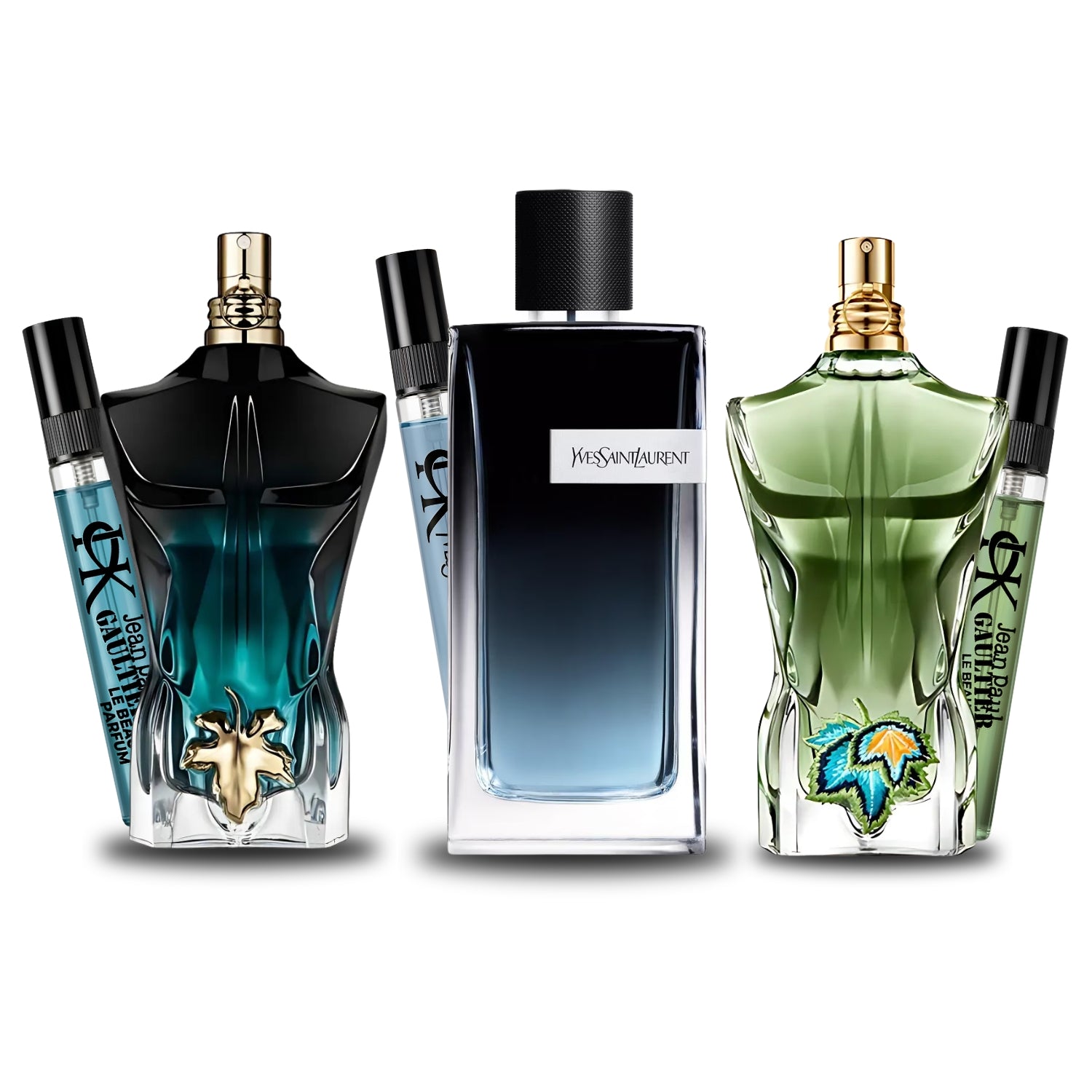 Pack 3 × 10 ml (Le Beau Le Parfum + Y Eau de Parfum + Le Beau Paradise Garden)
