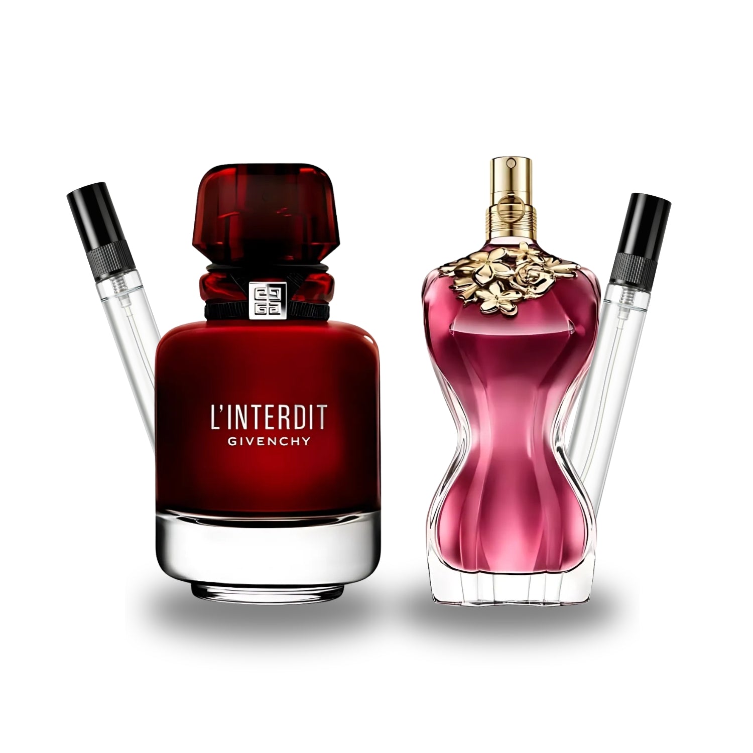 Pack 2 × 10 ml (L’Interdit Rouge + La Belle)